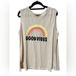 Good Vibes Tank Top Size XL